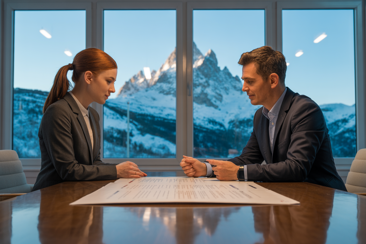 Conseillère immobilière EffiCity en Haute-Savoie accompagnant ses clients avec un suivi personnalisé et transparent dans leur projet immobilier